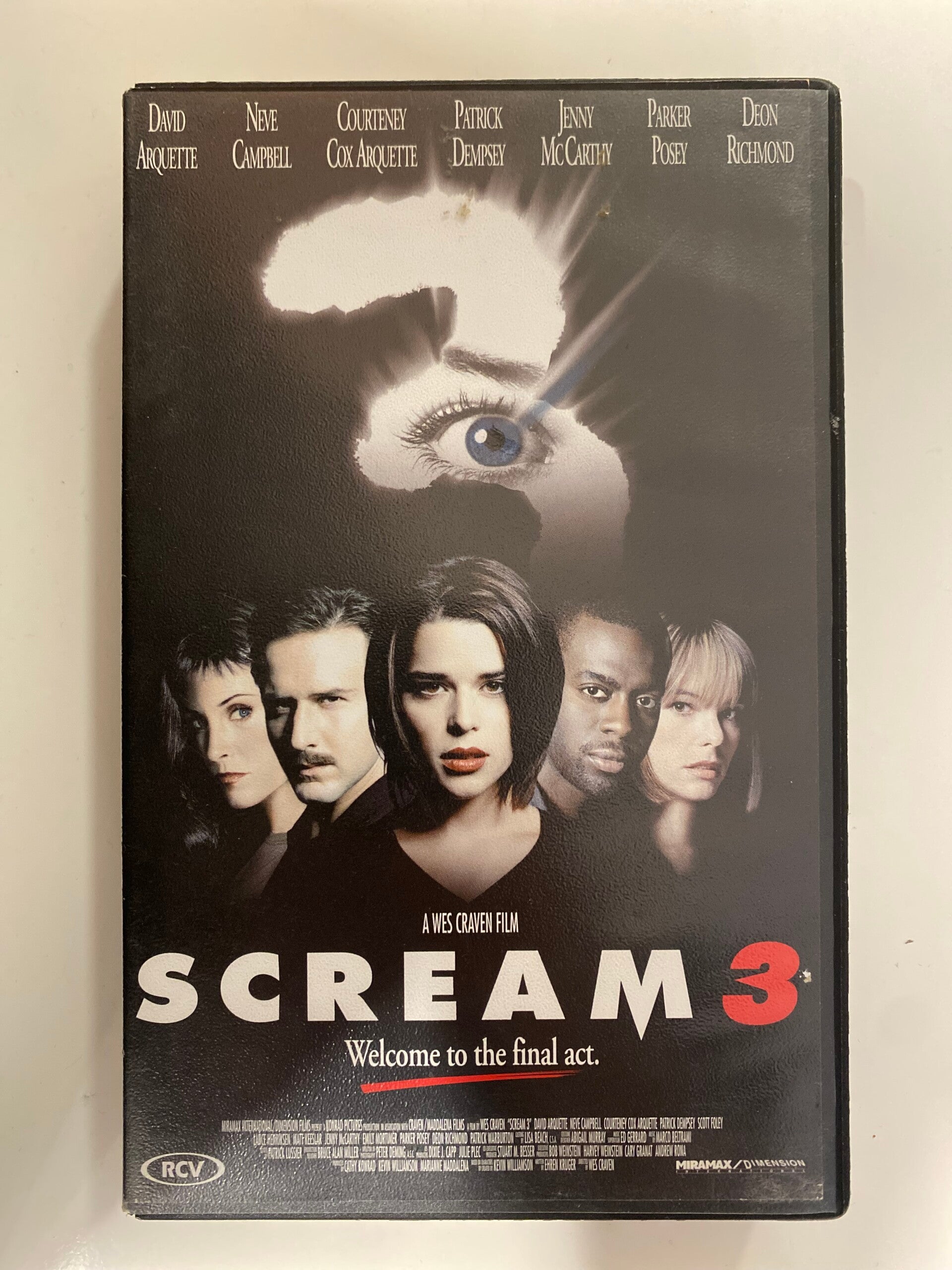 SCREAM 3 (EX RENTAL) (VHS)