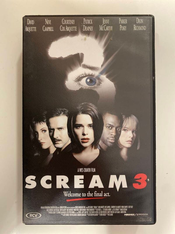 SCREAM 3 (EX RENTAL) (VHS)