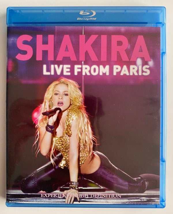 SHAKIRA LIVE FROM PARIS (BLURAY)