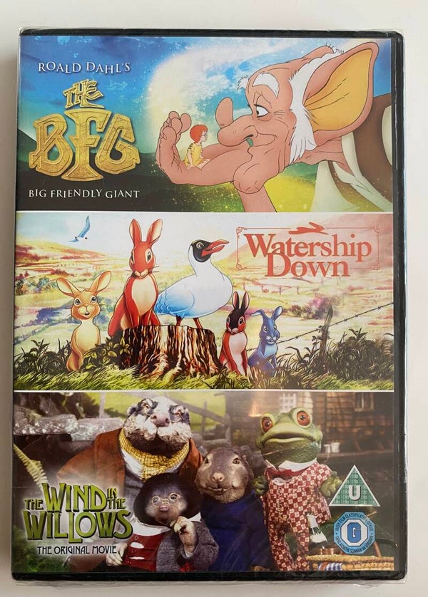 THE BFG / WATERSHIP DOWN / THE WIND IN THE WILLOWS (IMPORT WITHOUT DUTCH SUBS) (IN SEAL) (DVD)