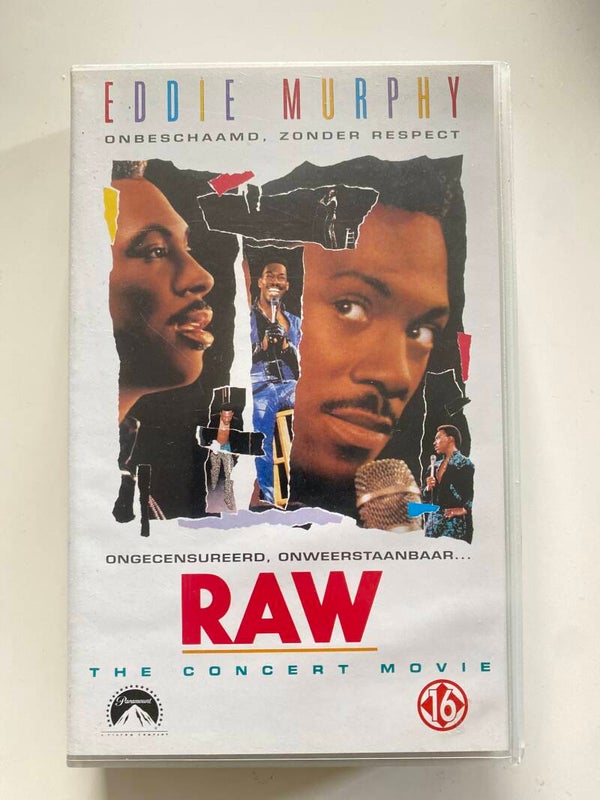 EDDIE MURPHY: RAW (VHS)