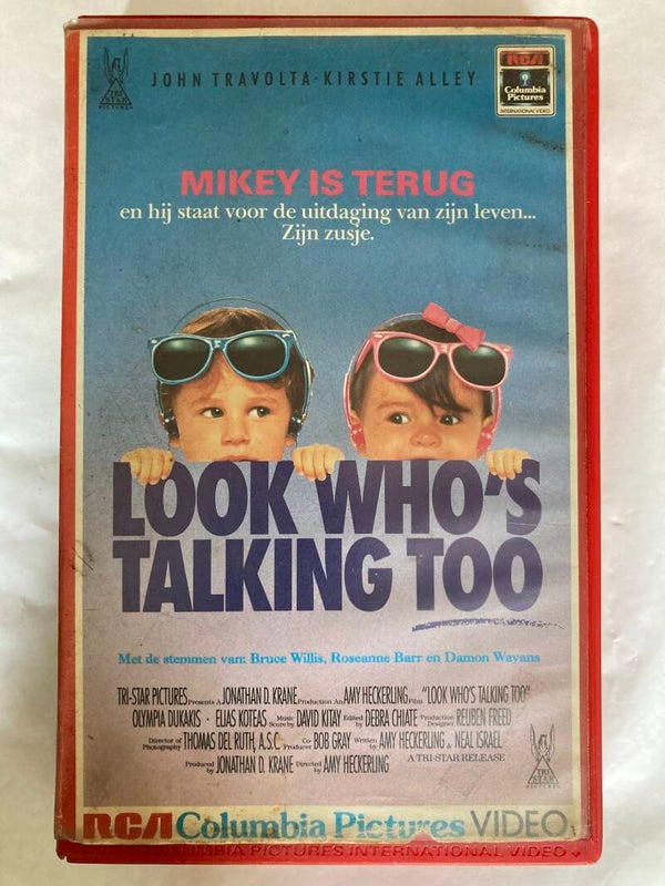 LOOK WHO'S TALKING TOO (EX RENTAL) (VHS)