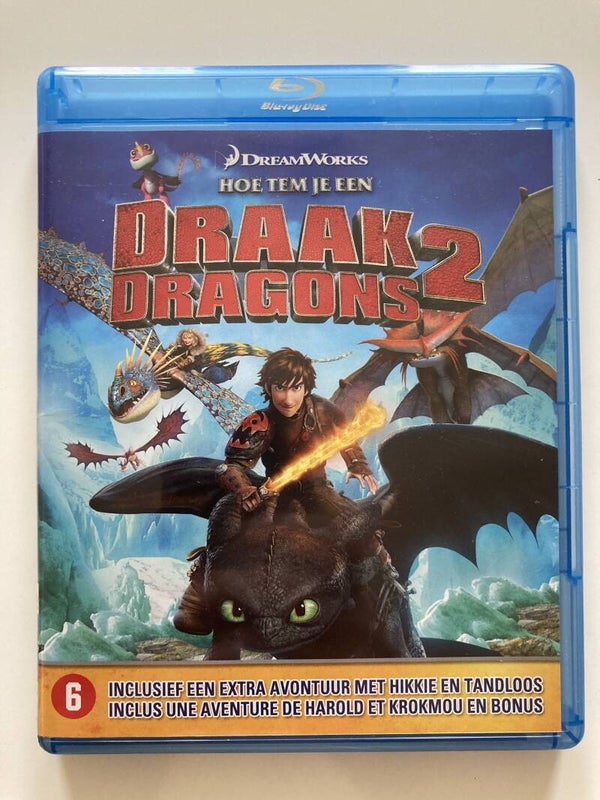 HOW TO TRAIN YOUR DRAGON 2 (BLURAY)