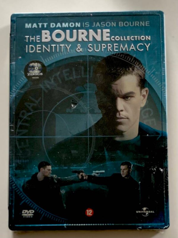 THE BOURNE IDENTITY / THE BOURNE SUPREMACY (STEELBOOK) (IN SEAL) (DVD)