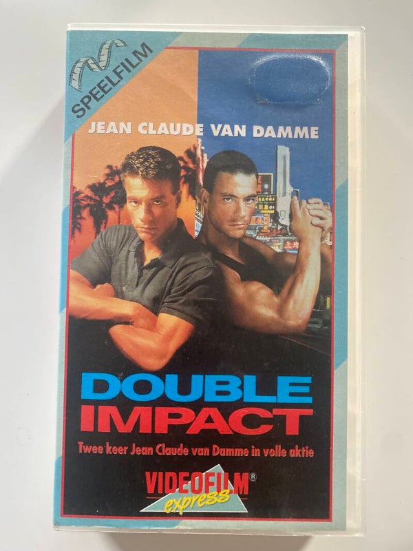 DOUBLE IMPACT (VHS)