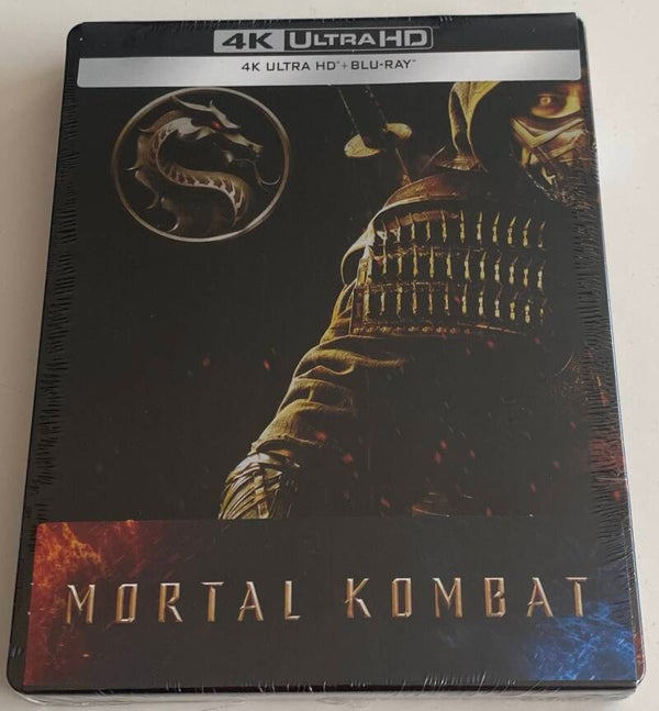 MORTAL KOMBAT (IN SEAL) (STEELBOOK) (IMPORT WITH DUTCH SUBS) (4K ULTRA HD + BLURAY)