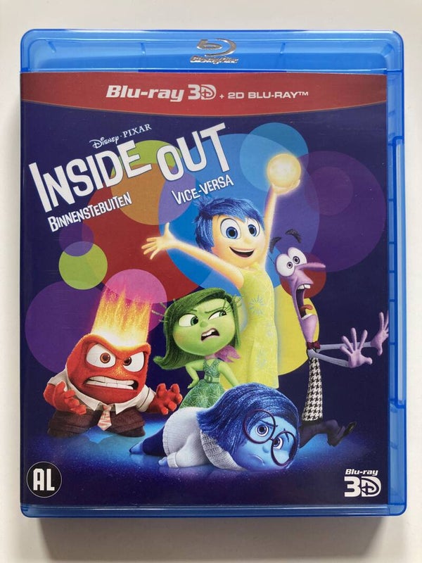 INSIDE OUT (3D + 2D) (BLURAY)