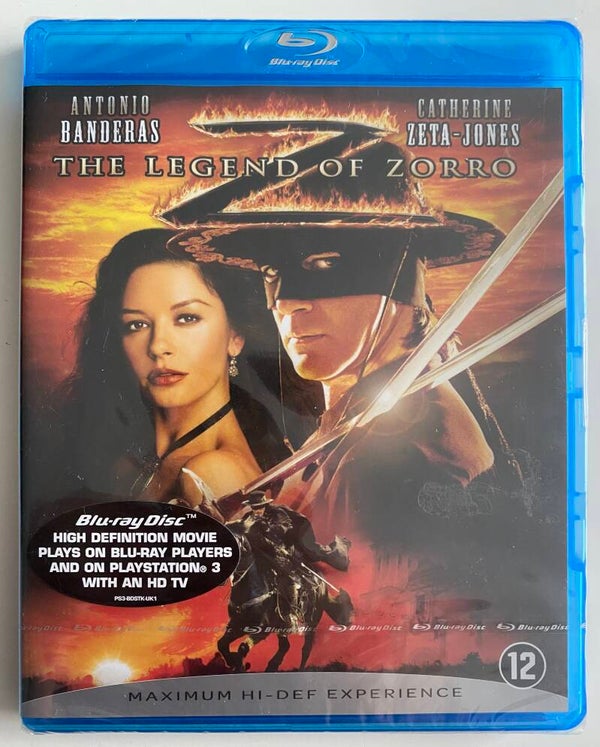 THE LEGEND OF ZORRO (IN SEAL) (BLURAY)