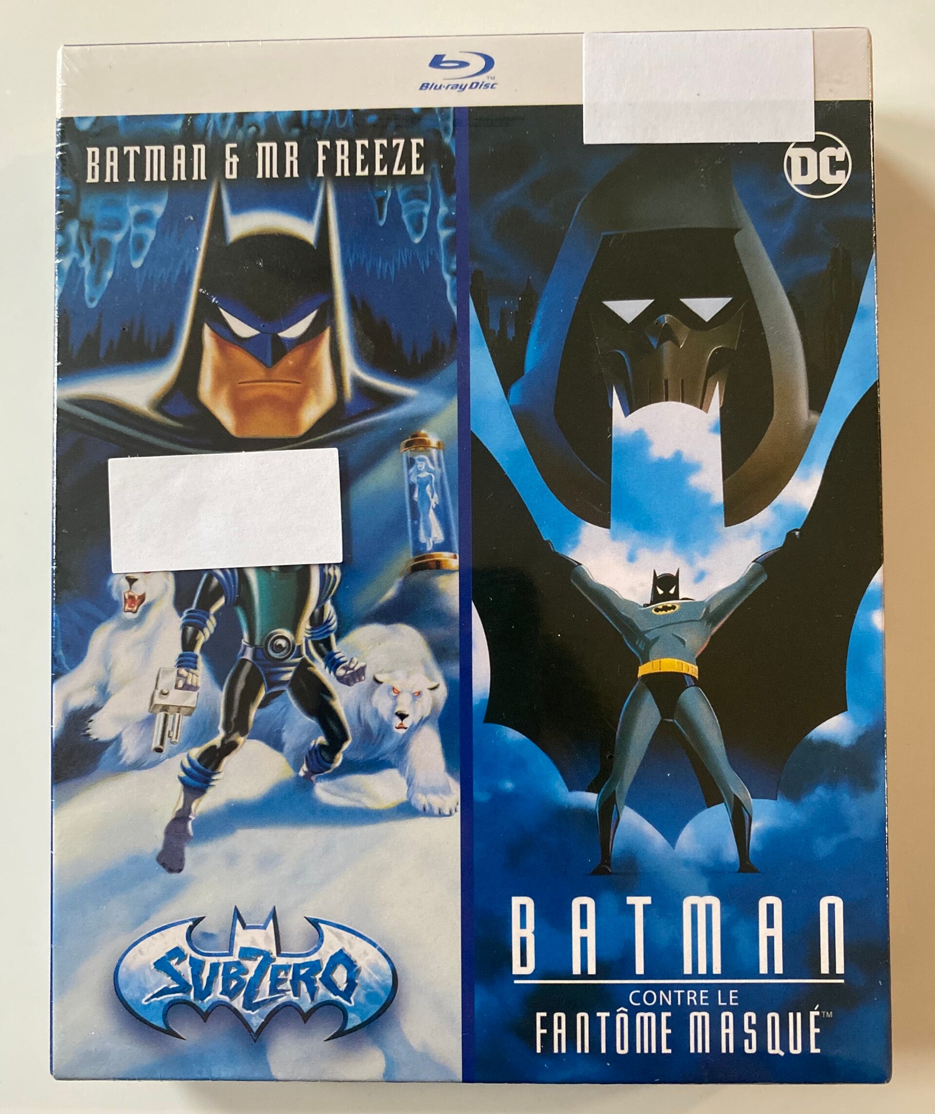 BATMAN & MR FREEZE: SUBZERO / BATMAN: MASK OF THE PHANTASM (IN SEAL) (IMPORT WITHOUT DUTCH SUBS) (BLURAY)