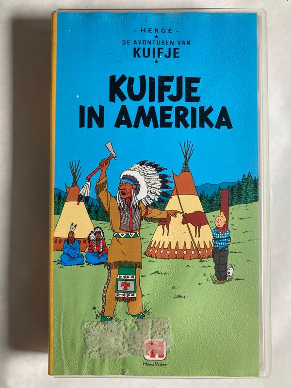 DE AVONTUREN VAN KUIFJE KUIFJE IN AMERIKA (VHS)