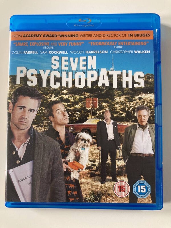 SEVEN PSYCHOPATHS (IMPORT WITHOUT DUTCH SUBS) (BLURAY)