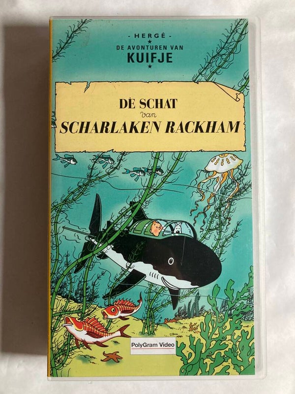 DE AVONTUREN VAN KUIFJE DE SCHAT VAN SCHARLAKEN RACKHAM (VHS)