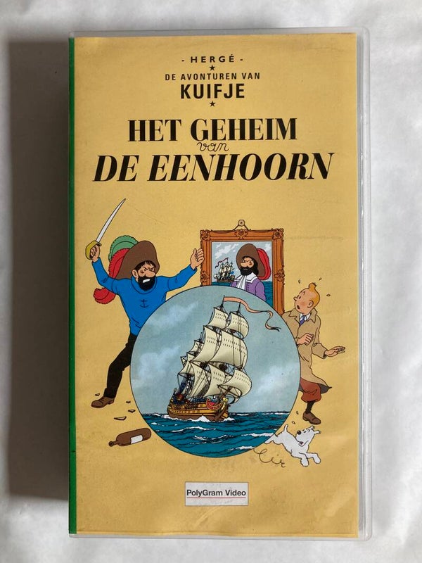 DE AVONTUREN VAN KUIFJE HET GEHEIM VAN DE EENHOORN (VHS)