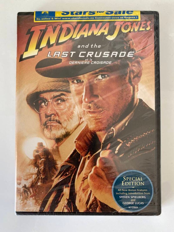 INDIANA JONES AND THE LAST CRUSADE (IN SEAL) (DVD)