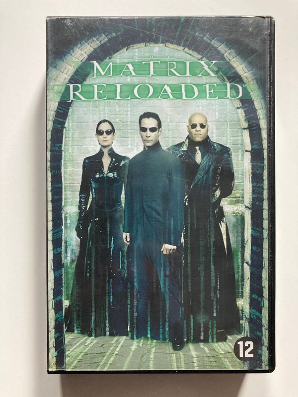 THE MATRIX RELOADED (VHS)