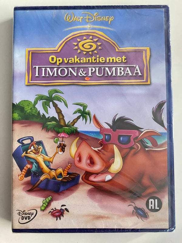 OP VAKANTIE MET TIMON & PUMBA (IN SEAL) (DVD)