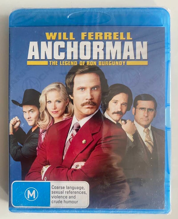 ANCHORMAN THE LEGEND OF RON BURGUNDY (IN SEAL) (IMPORT WITHOUT DUTCH SUBS) (BLURAY)