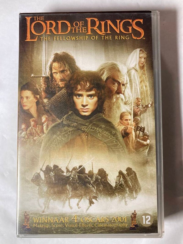 THE LORD OF THE RINGS THE FELLOWSHIP OF THE RING (VHS)