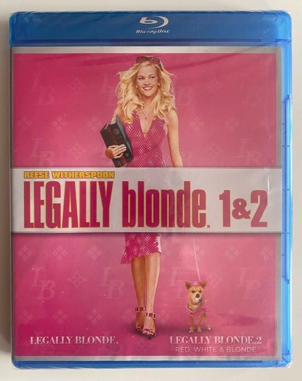 LEGALLY BLONDE / LEGALLY BLONDE 2 (IN SEAL) (IMPORT WITHOUT DUTCH SUBS) (BLURAY)
