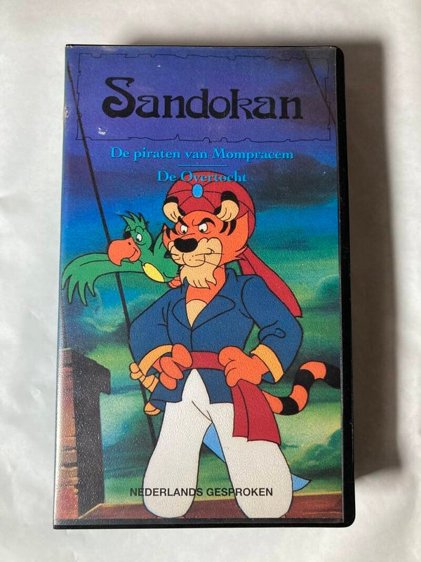 SANDOKAN DE PIRATEN VAN MOMPRACEM / DE OVERTOCHT (VHS)