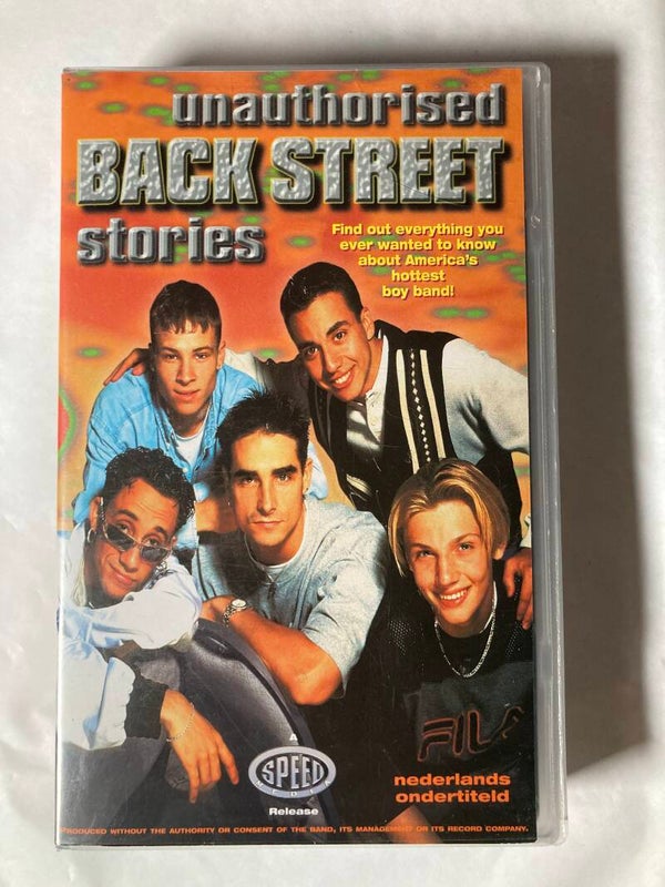 UNAUTHORISED BACK STREET STORIES (VHS)