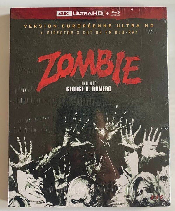 ZOMBIE (IMPORT WITHOUT DUTCH SUBS) (IN SEAL)  (4K ULTRA HD + BLURAY)