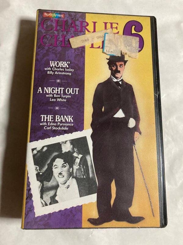 CHARLIE CHAPLIN 6 (VHS)