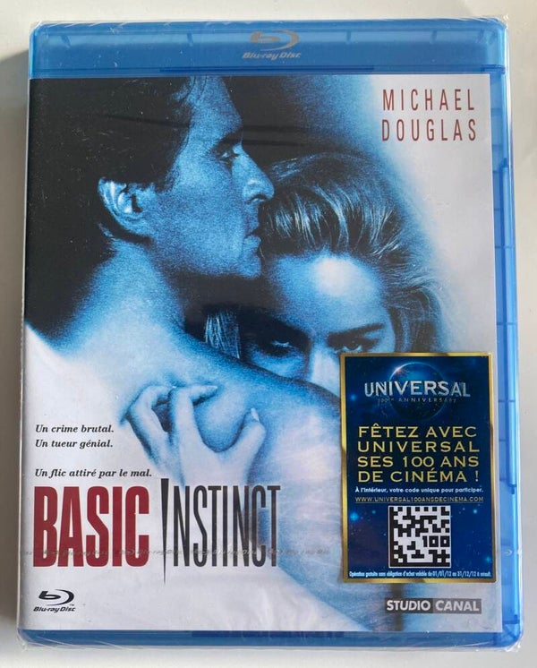 BASIC INSTINCT (IN SEAL) (IMPORT WITH DUTCH SUBS) (BLURAY)