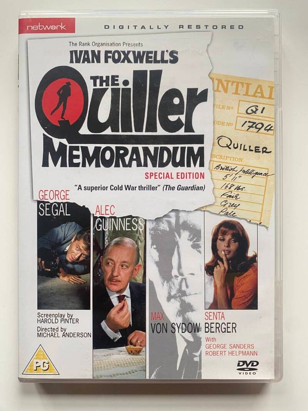 THE QUILLER MEMORANDUM (IMPORT WITHOUT DUTCH SUBS) (DVD)