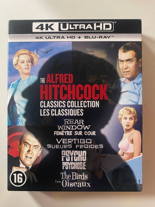 THE ALFRED HITCHCOCK CLASSICS COLLECTION (4K ULTRA HD + BLURAY)