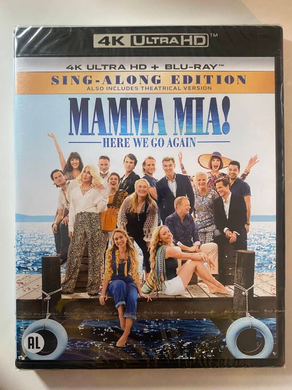 MAMMA MIA! HERE WE GO AGAIN (IN SEAL) (4K ULTRA HD + BLURAY)