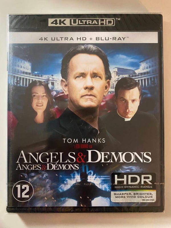ANGELS & DEMONS (IN SEAL) (4K ULTRA HD + BLURAY)
