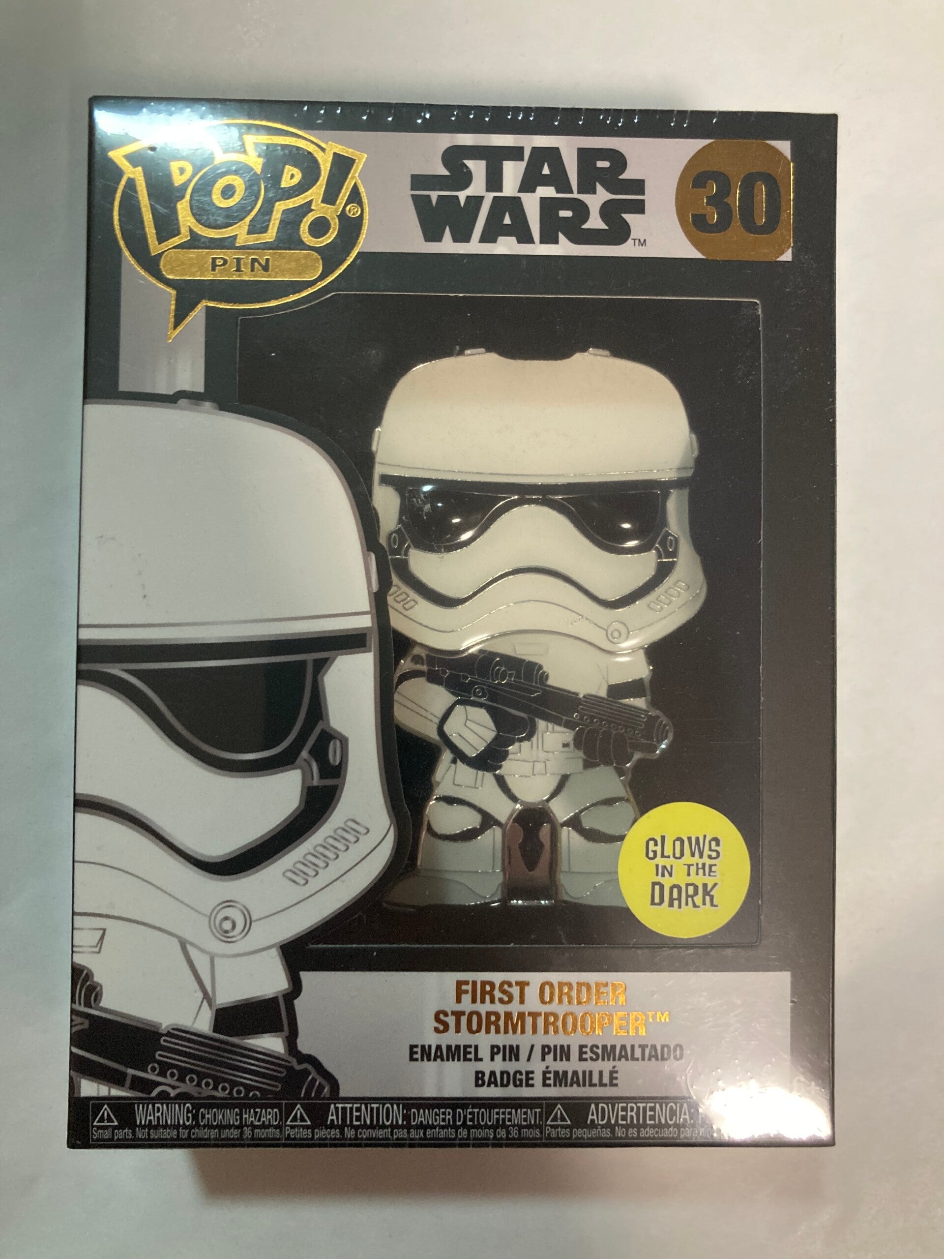 POP PIN STAR WARS FIRST ORDER STORMTROOPER (TOYS)