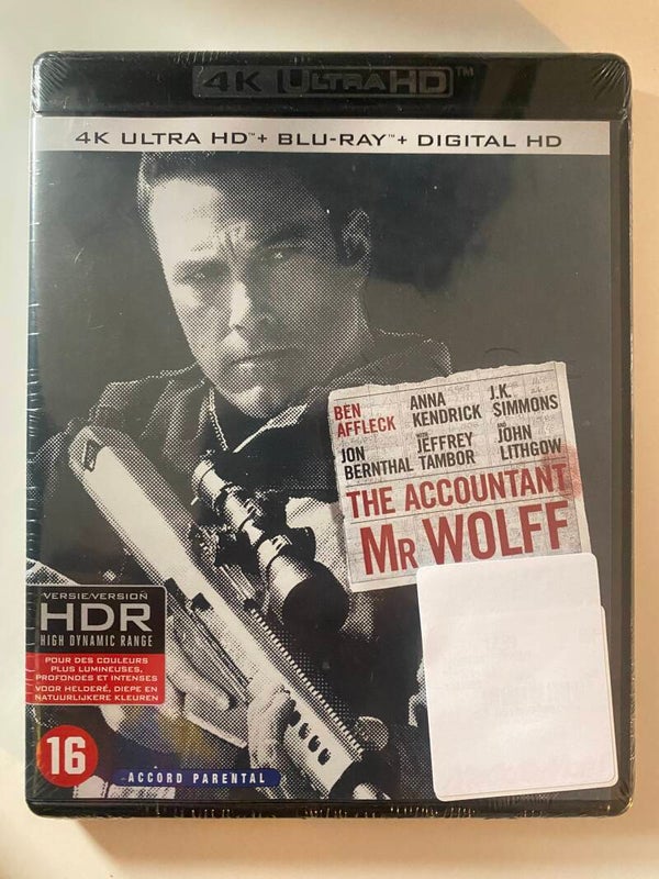 THE ACCOUNTANT (IN SEAL) (4K ULTRA HD + BLURAY)