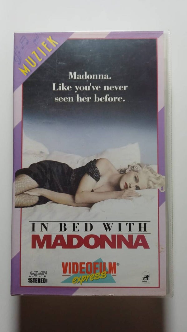 IN BED WITH MADONNA (VHS)