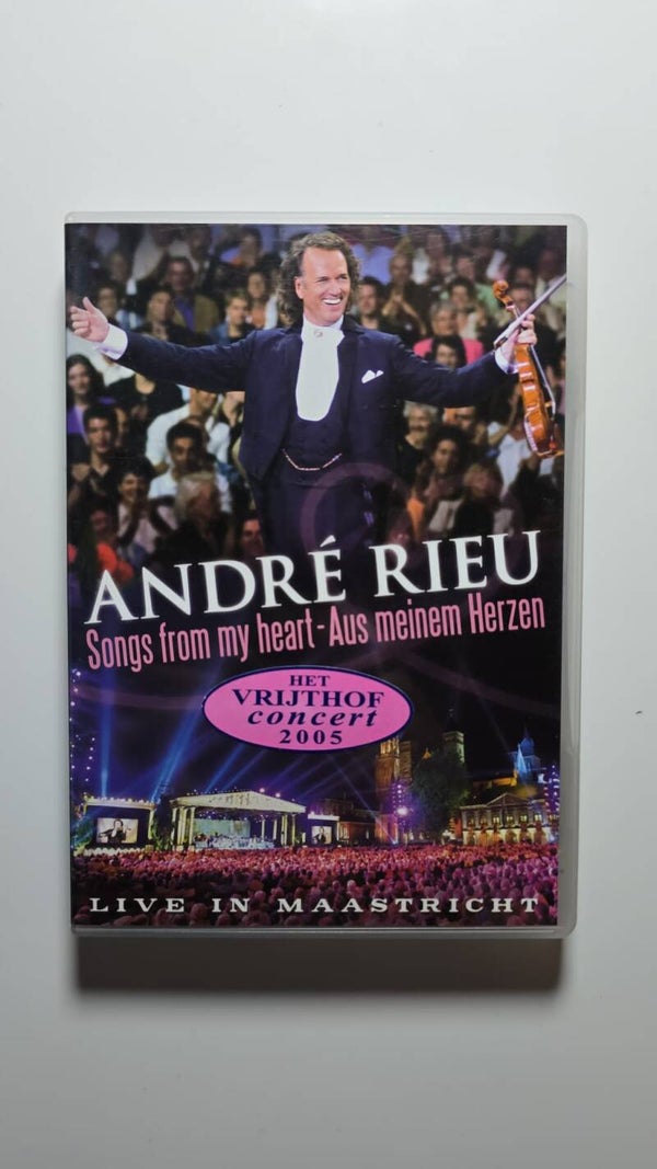 ANDRÉ RIEU SONGS FROM MY HEART LIVE IN MAASTRICHT (DVD)