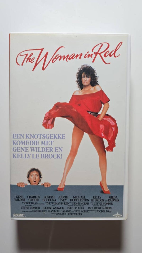 THE WOMAN IN RED (VHS)