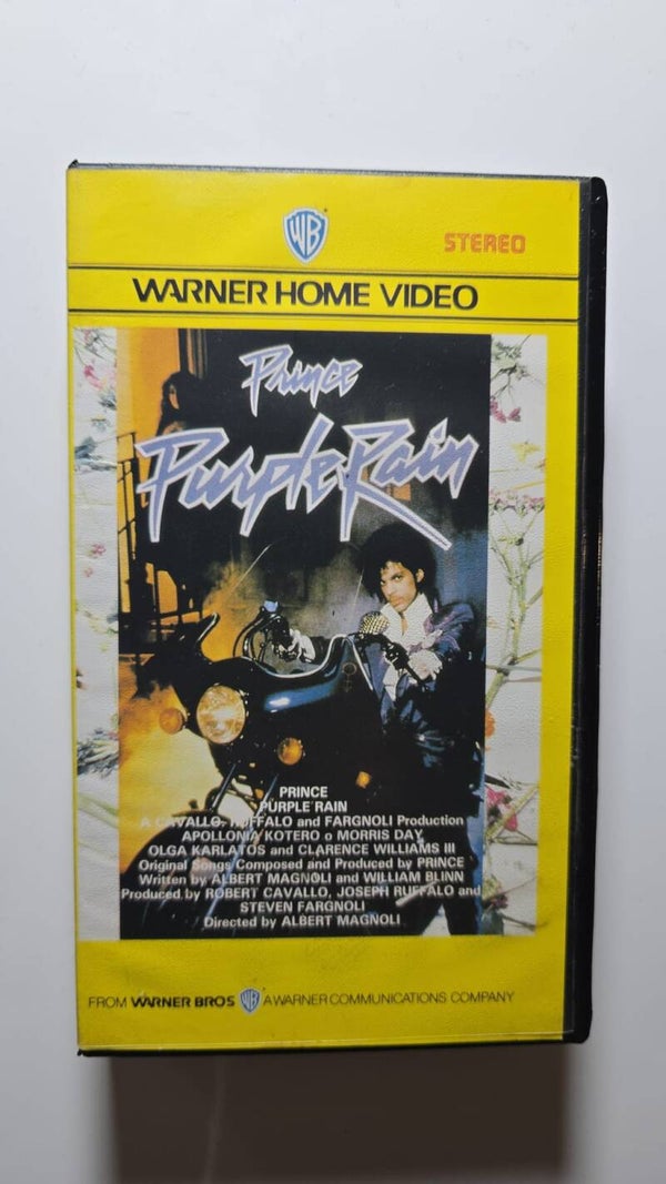 PURPLE RAIN (EX RENTAL) (VHS)