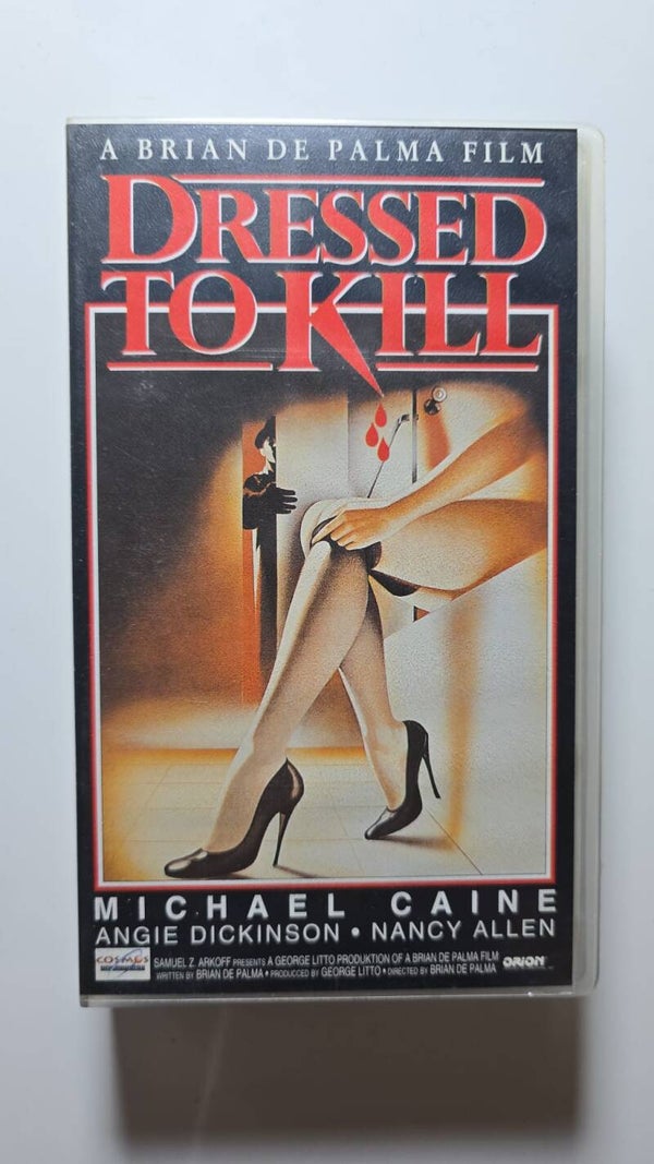 DRESSED TO KILL (VHS)