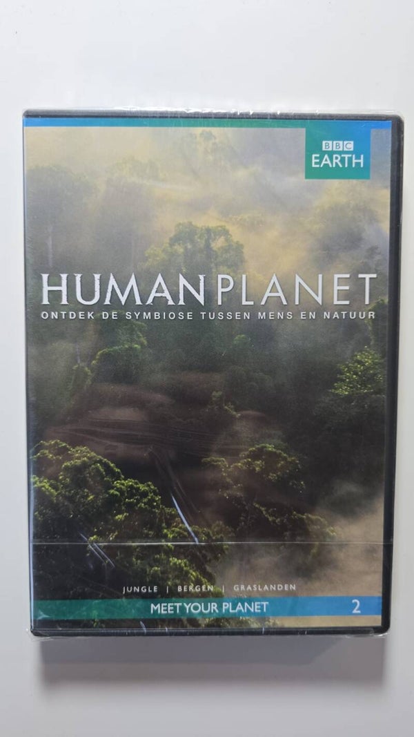 BBC EARTH HUMAN PLANET ONTDEK DE SYMBIOSE TUSSEN MENS EN NATUUR AFLEVERING 4 - 6 DVD 2 (IN SEAL) (DVD)