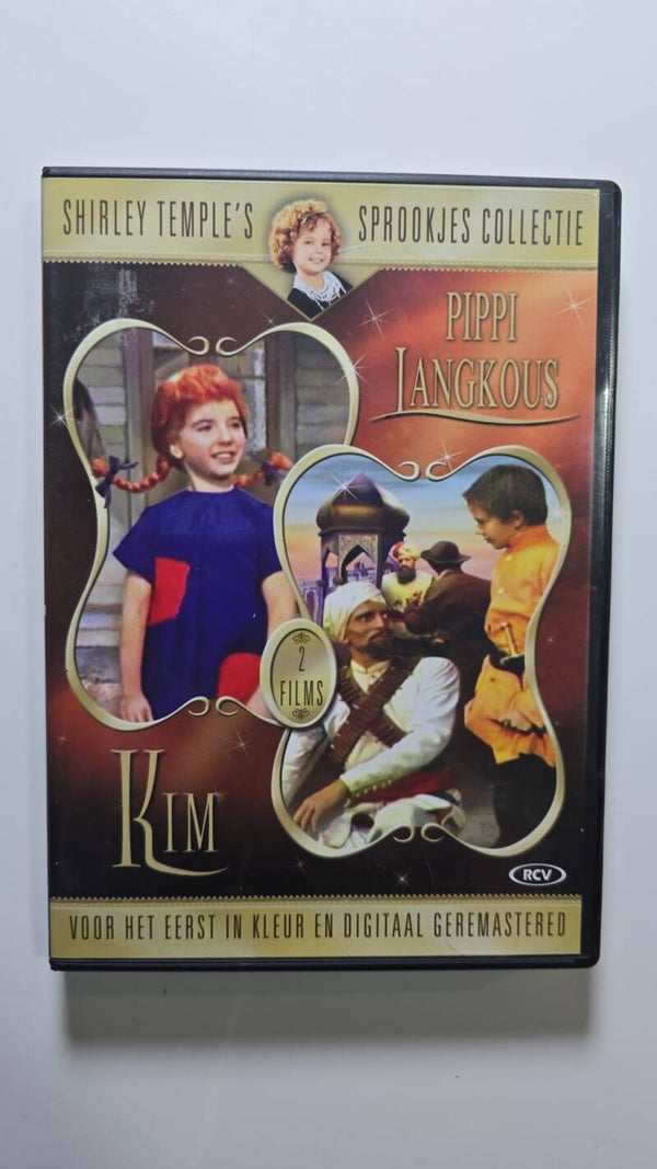 SHIRLEY TEMPLE'S SPROOKJES COLLECTIE PIPPI LANGKOUS / KIM (DVD)