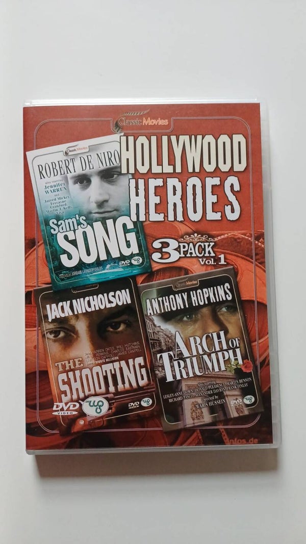 FILMSBOX / HOLLYWOOD HEROES 3 PACK VOL.1 / SAM'S SONG / THE SHOOTING / ARCH OF TRIUMPH (DVD)