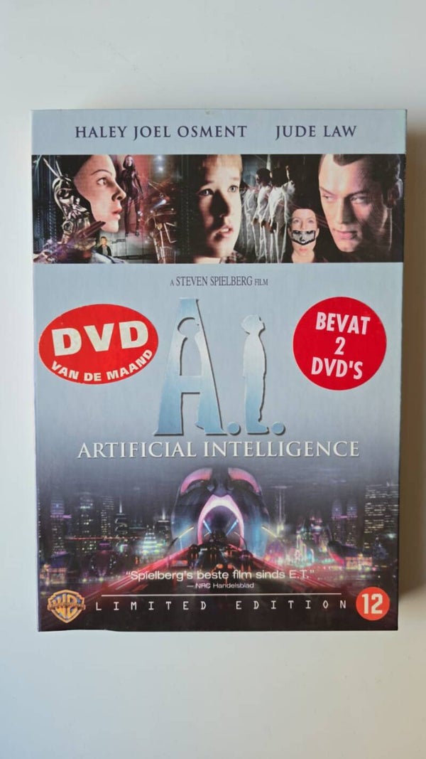 A.I. ARTIFICIAL INTELLIGENCE (DVD)