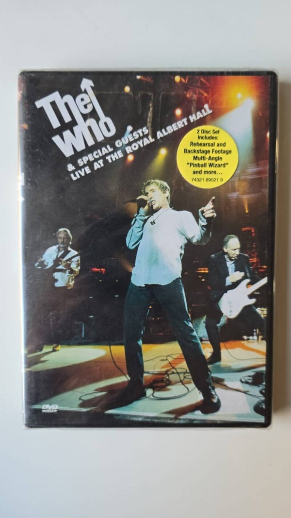 THE WHO & SPECIAL GUESTS LIVE AT THE ROYAL ALBERT HALL (IN SEAL) (DVD)