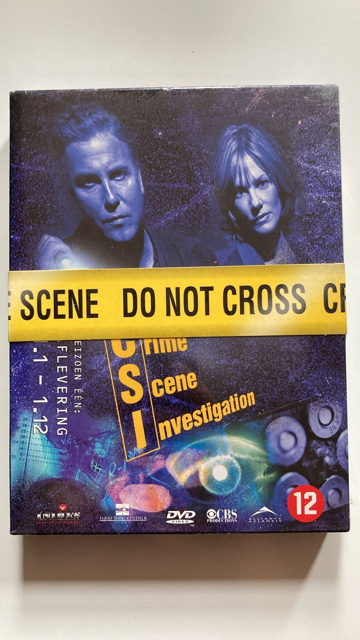 CSI: CRIME SCENE INVESTIGATION SEASON 1 AFLEVERING 1.1 - 1.12 (IN SEAL) (DVD)