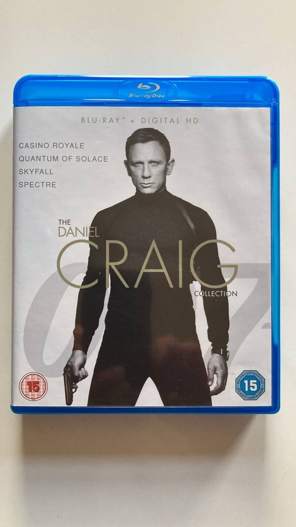 THE DANIEL CRAIG COLLECTION: CASINO ROYALE / QUANTUM OF SOLACE / SKYFALL / SPECTRE (IMPORT WITHOUT DUTCH SUBS) (BLURAY)