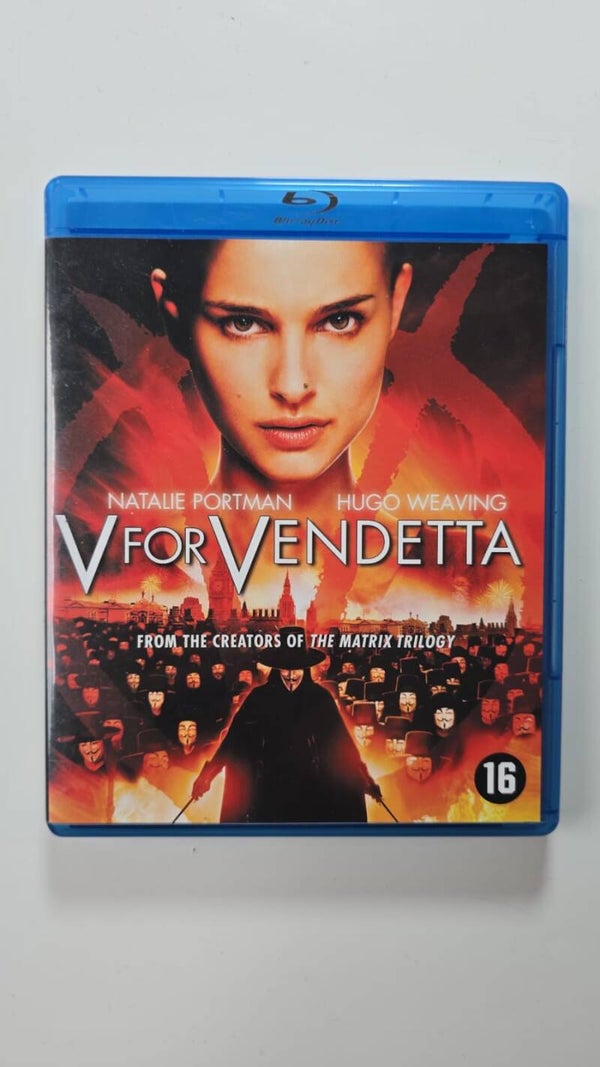 V FOR VENDETTA (BLURAY)