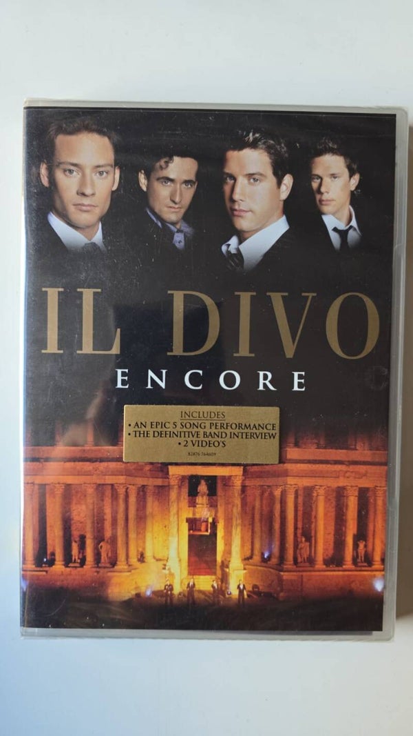 IL DIVO ENCORE (IN SEAL) (DVD)