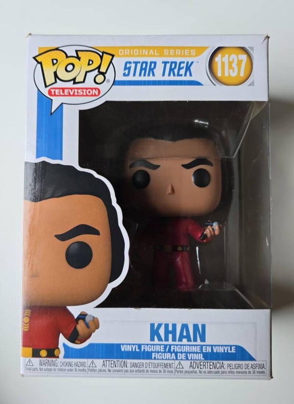 FUNKO POP! STAR TREK KHAN #1137 (PLEASE READ REMARKS) (TOYS)
