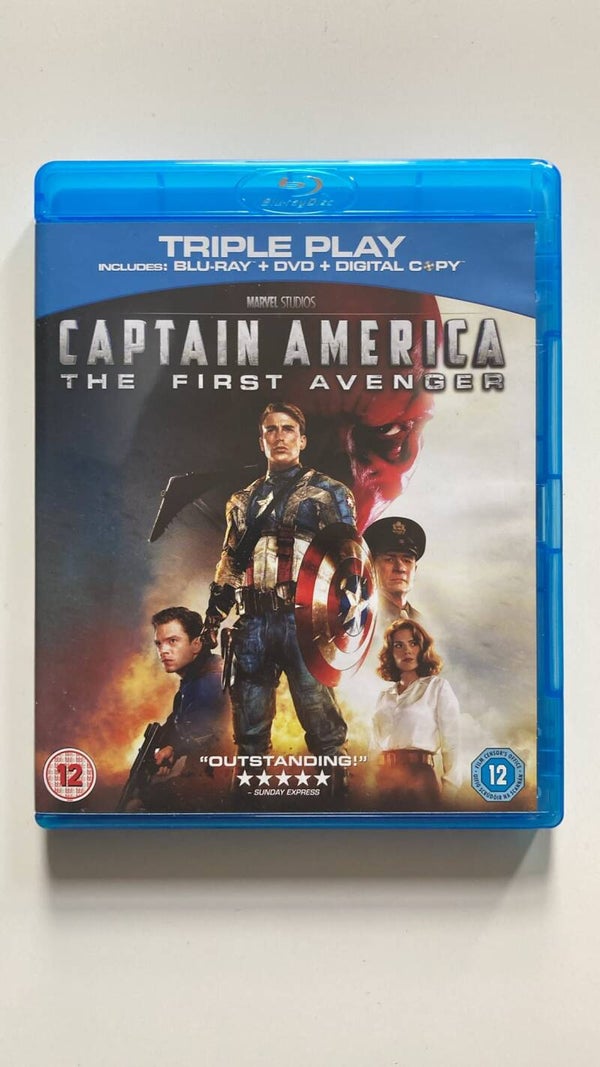 CAPTAIN AMERICA THE FIRST AVENGER (IMPORT WITH DUTCH SUBS) (BLURAY)